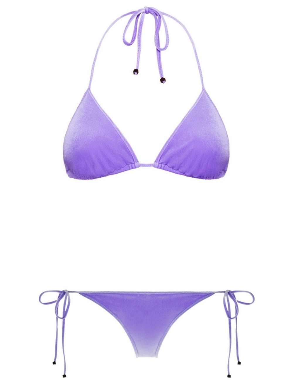Triangl Bikini Set in velvet Purple